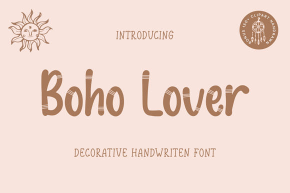 Boho Lover: A Cute Display Font for Memorable Branding