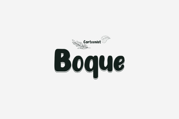 Boque Font Review: A Fun Display Typeface (Free Download)