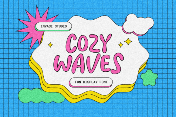 Cozy Waves: A Whimsical Display Font Worth Downloading