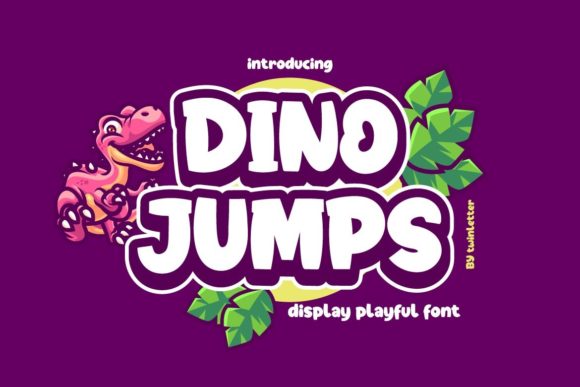 Dino Jumps Font for Playful, Professional Branding