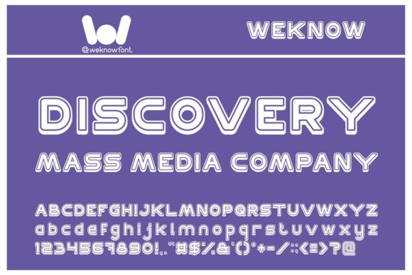 Discovery: A Bold Display Font for Memorable Branding