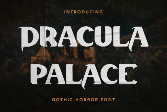 Dracula Palace: A Bold Display Font for Modern Web Design