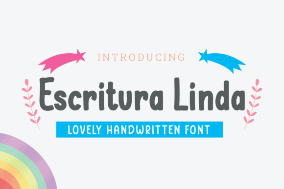 Escritura Linda Font for Handmade Makers