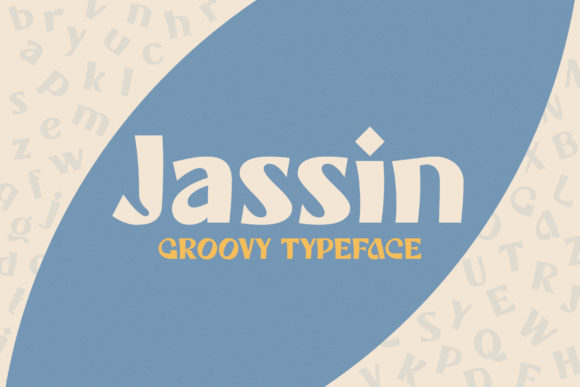 Jassin Display Font for Playful Brand Identity