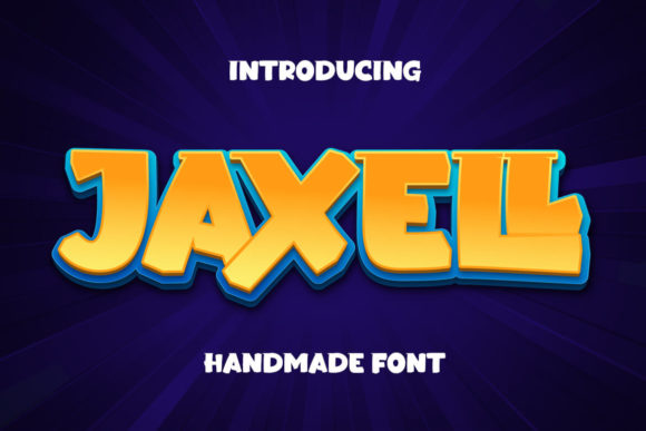 Jaxell Font for Playful, Authentic Branding