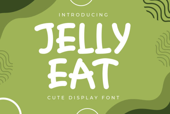 Jelly Eat Display Font for Professional Branding
