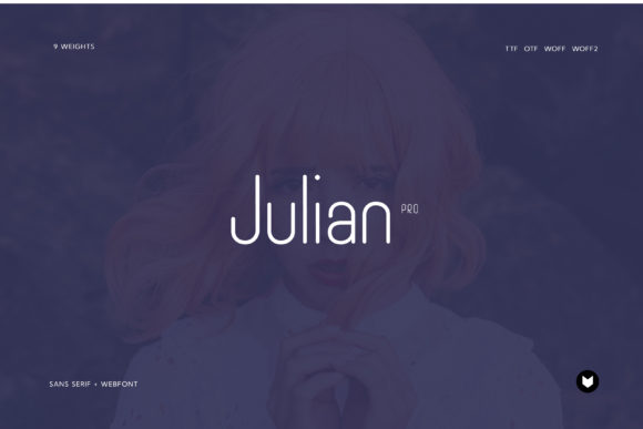 Julian Pro: A Clean Display Font for Modern Projects