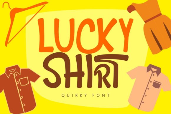 Lucky Shirt Display Font for Bold Digital Branding