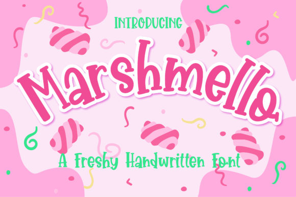 Marshmello: The Playful Display Font Makers Love