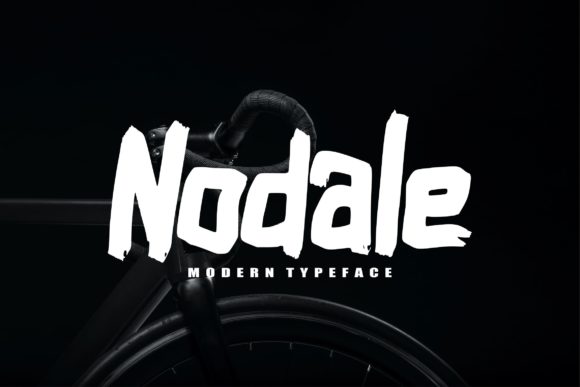Nodale: A Brushed Display Font for Bold Branding