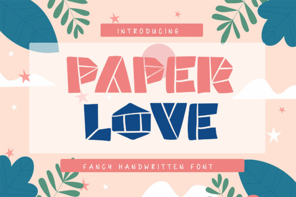 Paper Love: A Display Font for Marketers and Creators