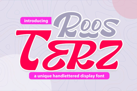Roosterz: A Retro Display Font for Editorial Projects