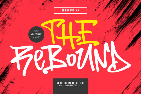 The Rebound: A Gritty Graffiti Display Font Review