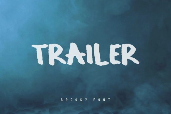 Trailer Font: A Cool & Casual Display Typeface for Standout Campaigns