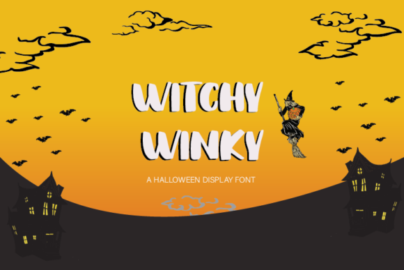 Witchy Winky: A Bold Display Font That Demands Attention